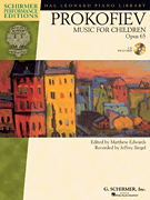 Music for Children Op. 65 piano sheet music cover